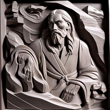 3D model Nicholas Roerich (STL)
